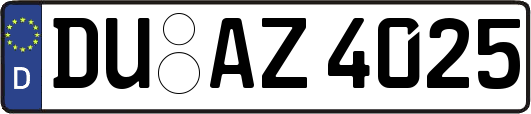 DU-AZ4025