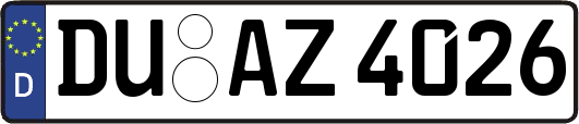 DU-AZ4026