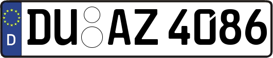 DU-AZ4086