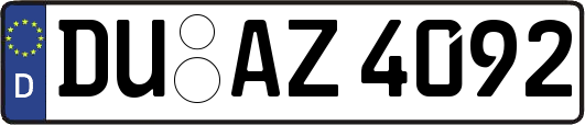 DU-AZ4092