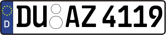 DU-AZ4119