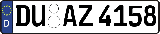 DU-AZ4158