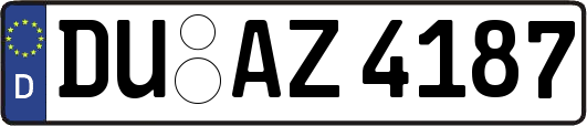 DU-AZ4187