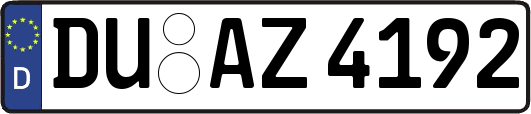 DU-AZ4192