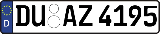 DU-AZ4195