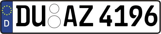 DU-AZ4196