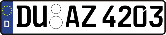 DU-AZ4203