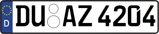 DU-AZ4204
