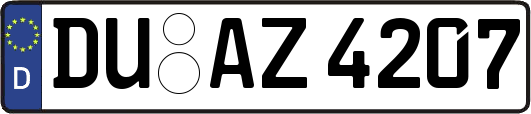 DU-AZ4207