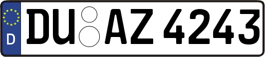 DU-AZ4243