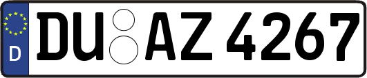 DU-AZ4267