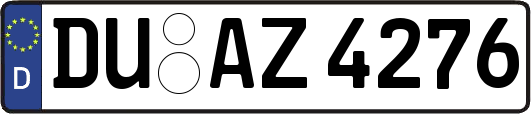DU-AZ4276