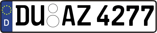 DU-AZ4277
