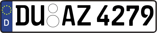 DU-AZ4279