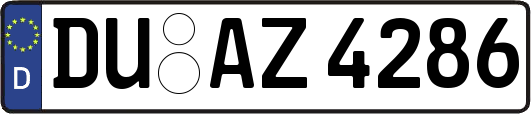 DU-AZ4286