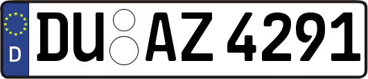 DU-AZ4291