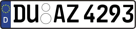 DU-AZ4293