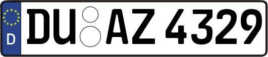 DU-AZ4329