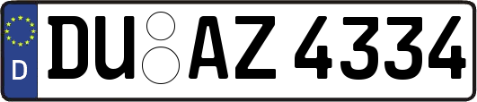DU-AZ4334