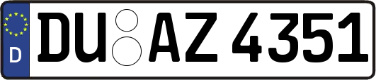 DU-AZ4351