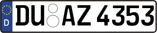 DU-AZ4353