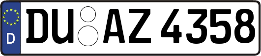 DU-AZ4358