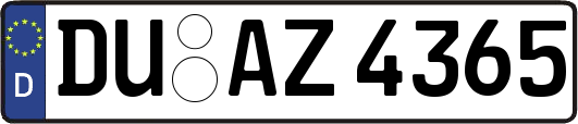 DU-AZ4365