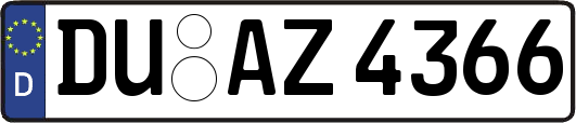 DU-AZ4366