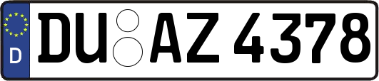 DU-AZ4378