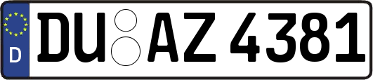 DU-AZ4381