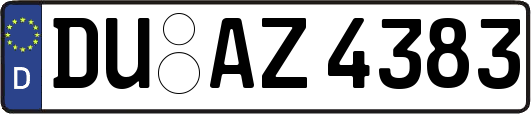 DU-AZ4383