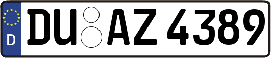 DU-AZ4389