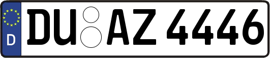 DU-AZ4446