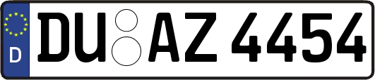 DU-AZ4454