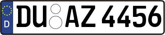 DU-AZ4456
