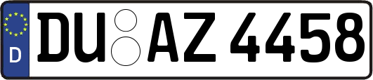 DU-AZ4458