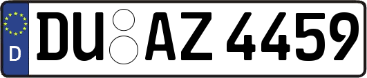 DU-AZ4459