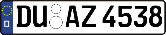 DU-AZ4538
