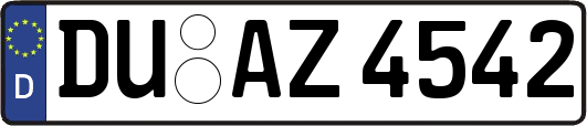 DU-AZ4542