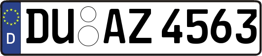 DU-AZ4563
