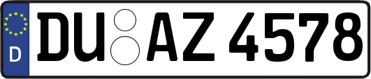 DU-AZ4578
