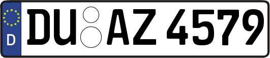 DU-AZ4579