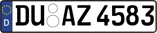 DU-AZ4583