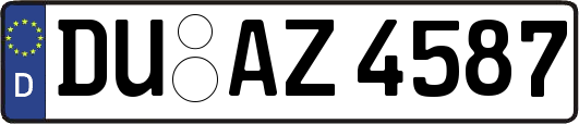 DU-AZ4587