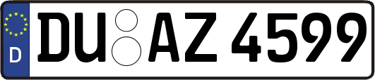 DU-AZ4599