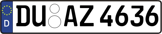 DU-AZ4636
