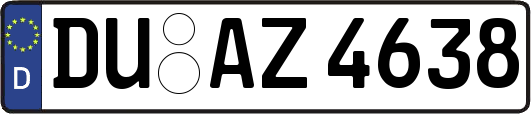 DU-AZ4638