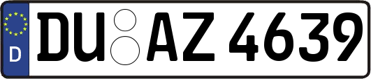 DU-AZ4639