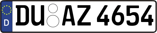 DU-AZ4654