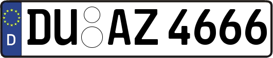 DU-AZ4666